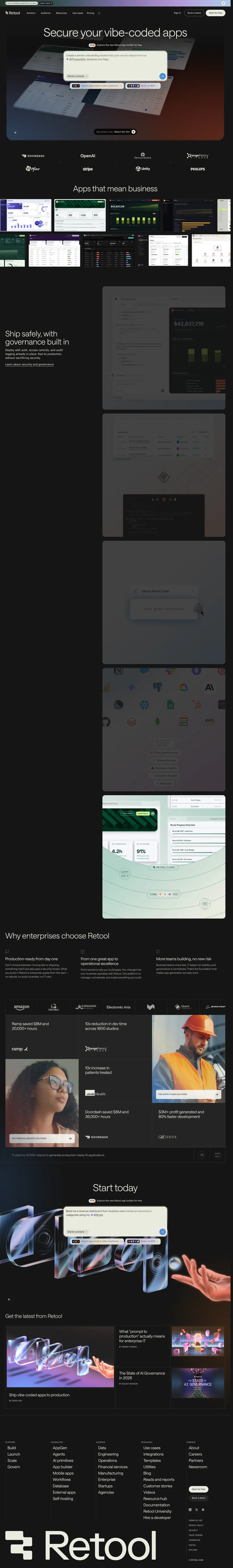 Retool — desktop